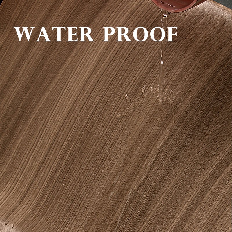 Natural Textured PVC Wood Wallpaper Wallcoverings Wood Sticker Decorative Film For furniture or kitchen