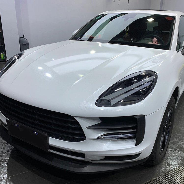 Sparkle White avery vinyl car wrap petg decorative film sparkil Vinyl car color changing film High quality vinyl film