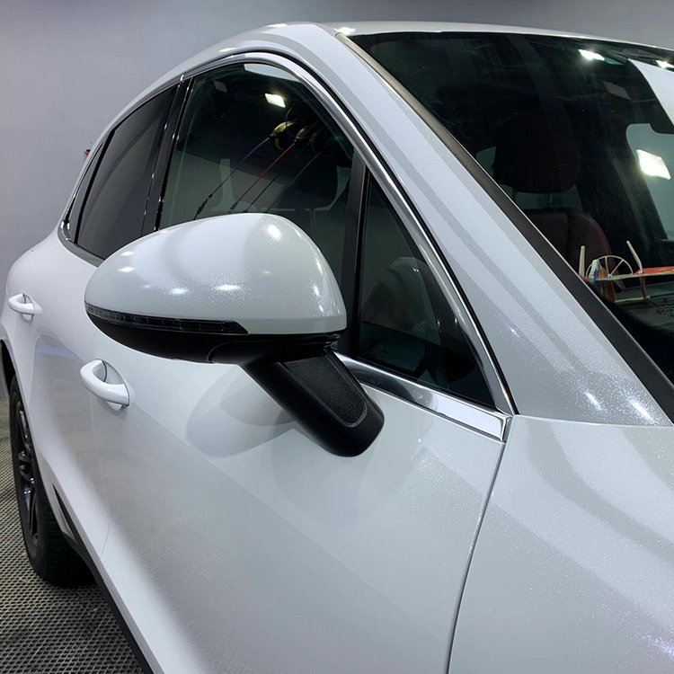 Sparkle White avery vinyl car wrap petg decorative film sparkil Vinyl car color changing film High quality vinyl film
