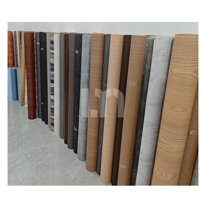 indoor lamination pvc decorative foil film door edge protection film self adhesive foil for mdf adhesive foil for cabinet
