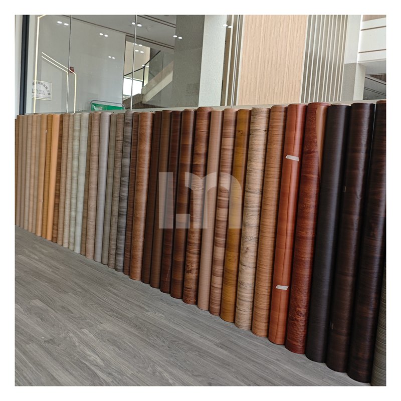 indoor lamination pvc decorative foil film door edge protection film self adhesive foil for mdf adhesive foil for cabinet