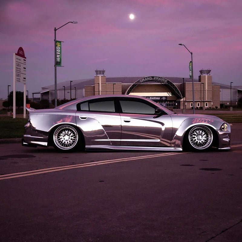 Mirror Chrome Silver Vinyl Wrap car wrap vinyl color OEM Factory price decorative films color-changing car tpu film
