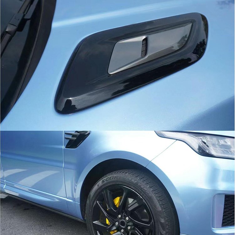 Metal Paint Mist Blue Unique blue Car Wrap Vinyl Car Body Stickers Film Color Change For Vehicle