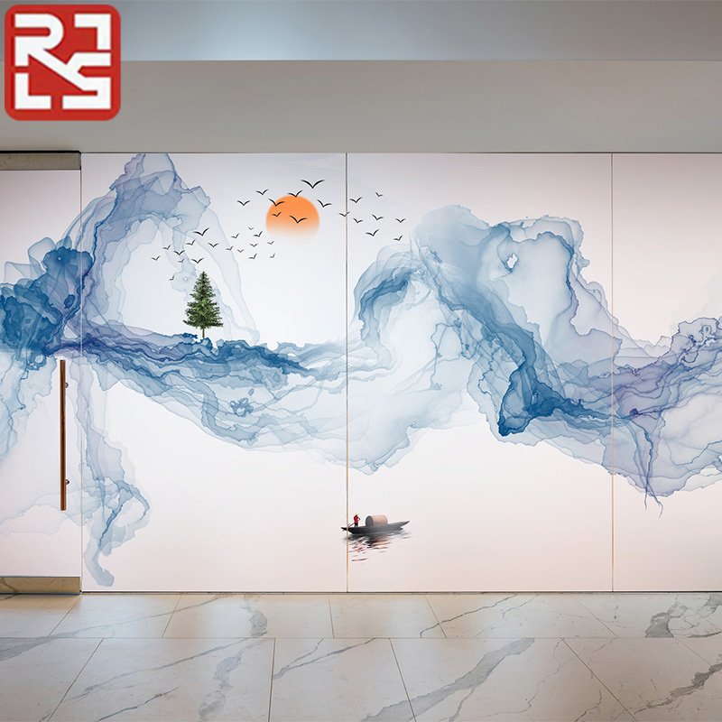 Etching Self Adhesive Smart Film with patterns for Architectural/House/Interior