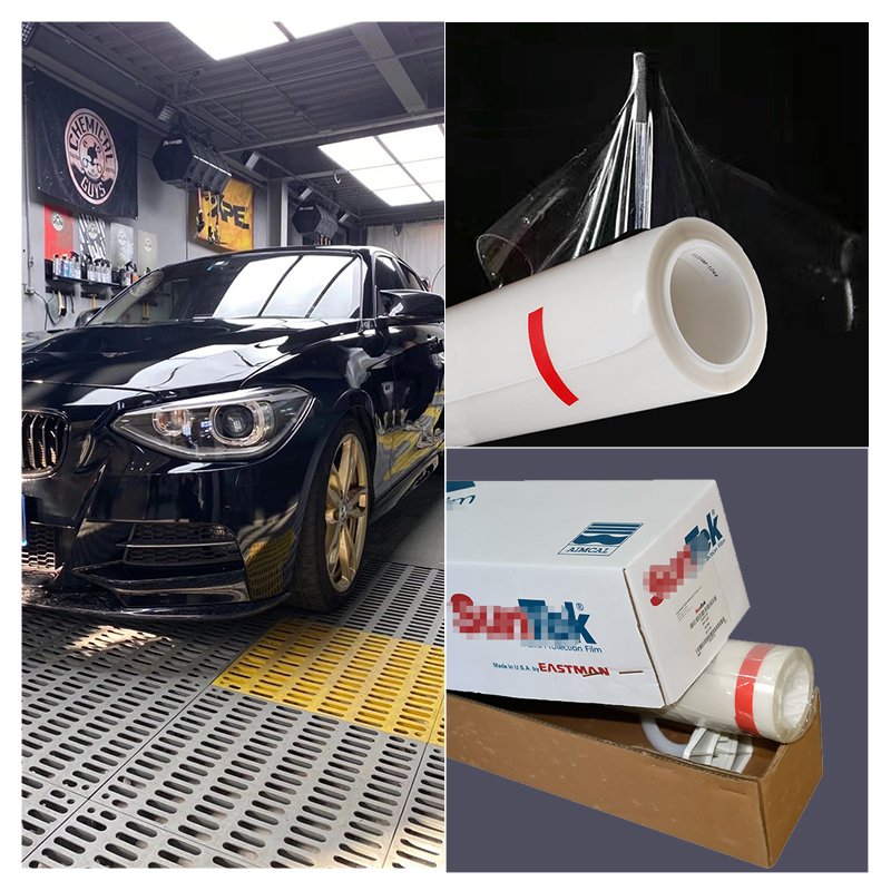 Auto Repair Anti Scratch Gloss Transparent TPU PPF Car Paint Protection Film Ashland Glue USA Lubrizol PPF
