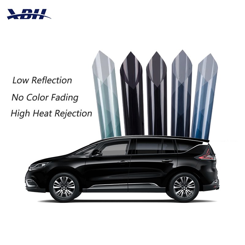 Self Adhesive Window Tint Smart Film Roll Black For Glass Cars Window Decorative Protection Film