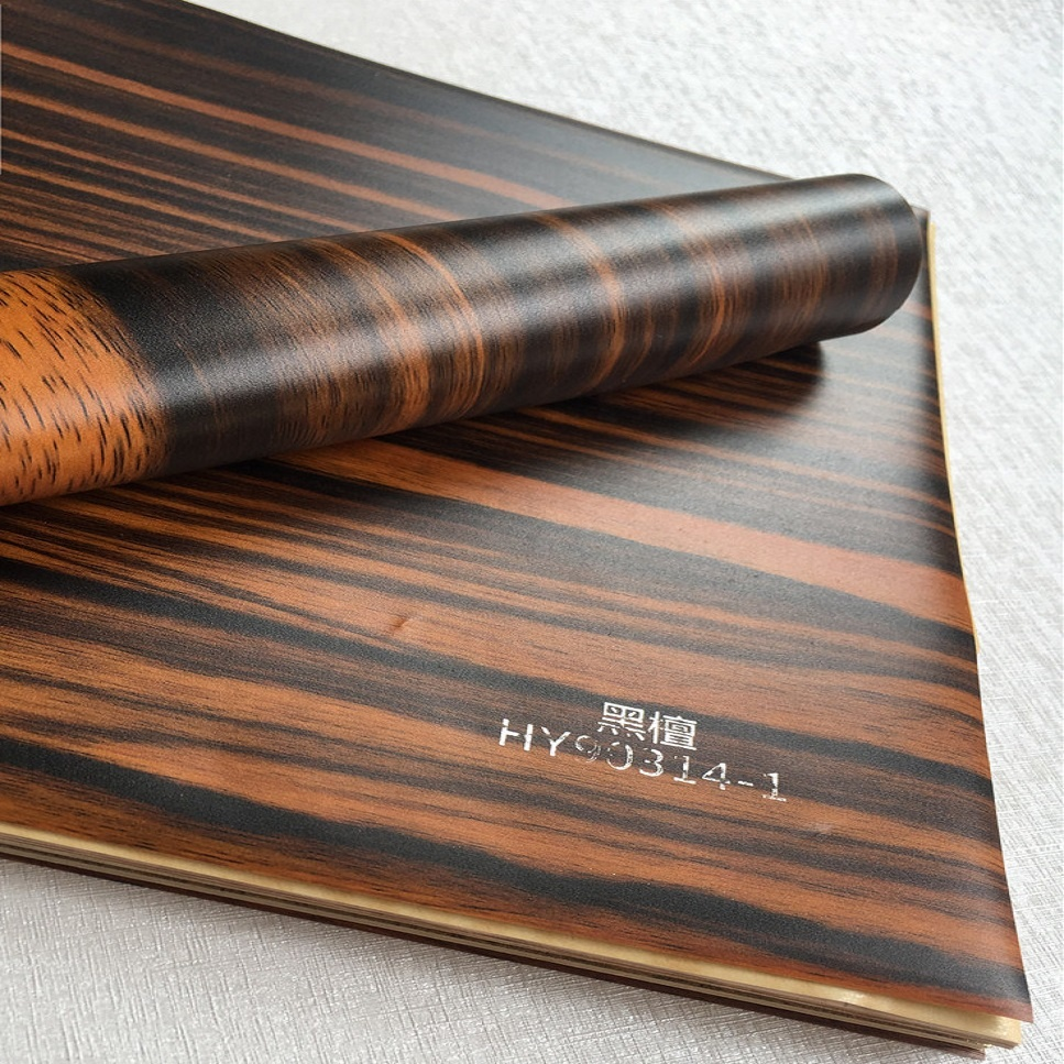 Best quality wooden grain pattern wallpaper sticker pvc sheets