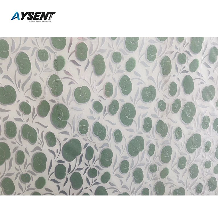 Various styles of 3.5mm 4mm 5mm decorative titanium glass for home walls background decorative glass for doors
