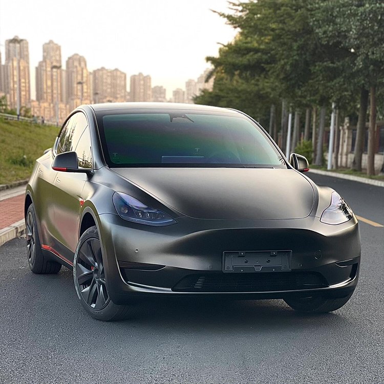 Matte Pure Metal Black Classic black Car Wrap Vinyl Car Body Stickers Film Color Change For Vehicle Car Wrapping