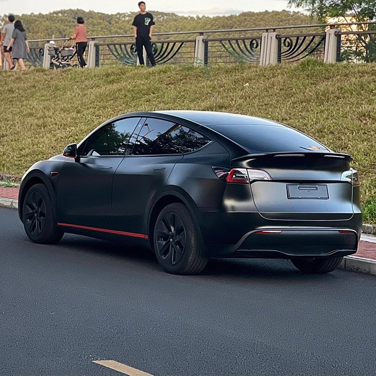 Matte Pure Metal Black Classic black Car Wrap Vinyl Car Body Stickers Film Color Change For Vehicle Car Wrapping