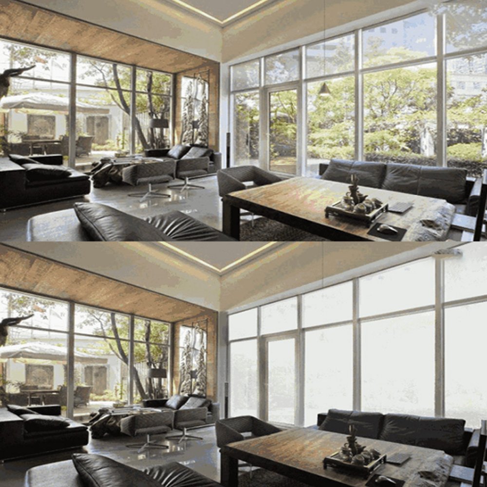 Filmbase 89% Vinyl Decorative Privacy Window Switchable Pdlc Smart Glass Film