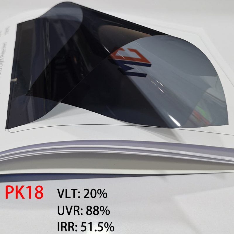 Tint film Car Window Glass Tinting Tinted Dyed films Anti Scratch Uv Proof Wholesale Super Black Dark Factory Price 1 Ply