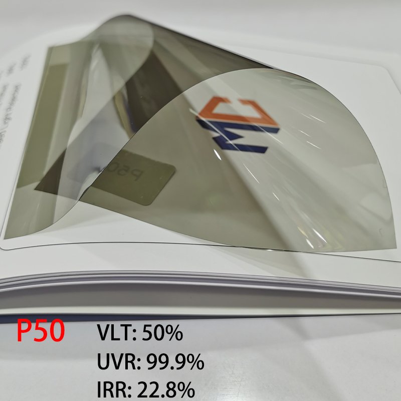 Tint film Car Window Glass Tinting Tinted Dyed films Anti Scratch Uv Proof Wholesale Super Black Dark Factory Price 1 Ply