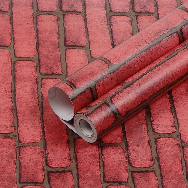 marble and brick pattern self adhesive contact paper rolls vinyl decorative film good price with high quality