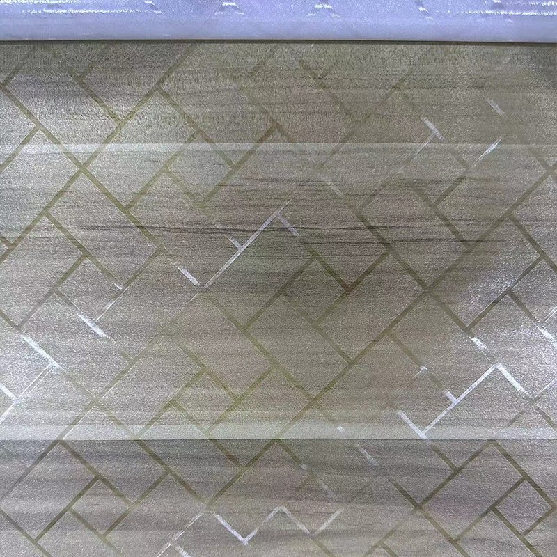 Colorful Modern Embossed PVC Glass Film 70cm Width Stylish and Elegant Decorative Roll for Hotel Spaces