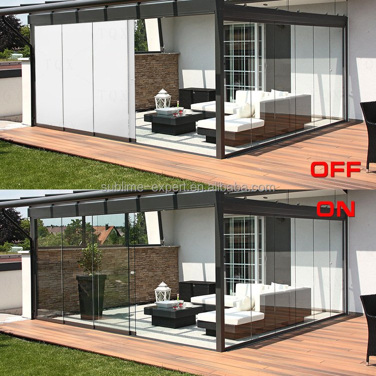 Custom Switchable Film Curtain Wall Factory Smart Home Window PDLC Self Adhesive Smart Glass Film PDLC Smart Film