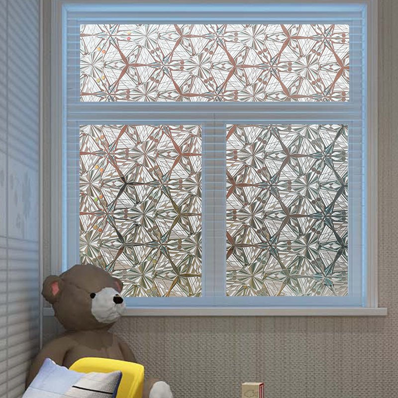 static cling window film 3d window film stained glass window film