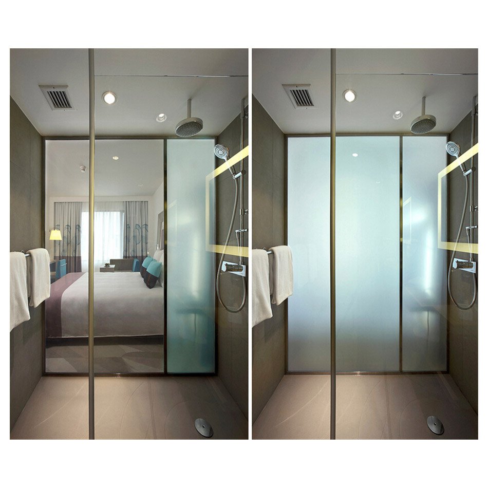 Gaoming custom size Gardens high definition pdlc switchable smart film electronic adhesive auto smart glass film