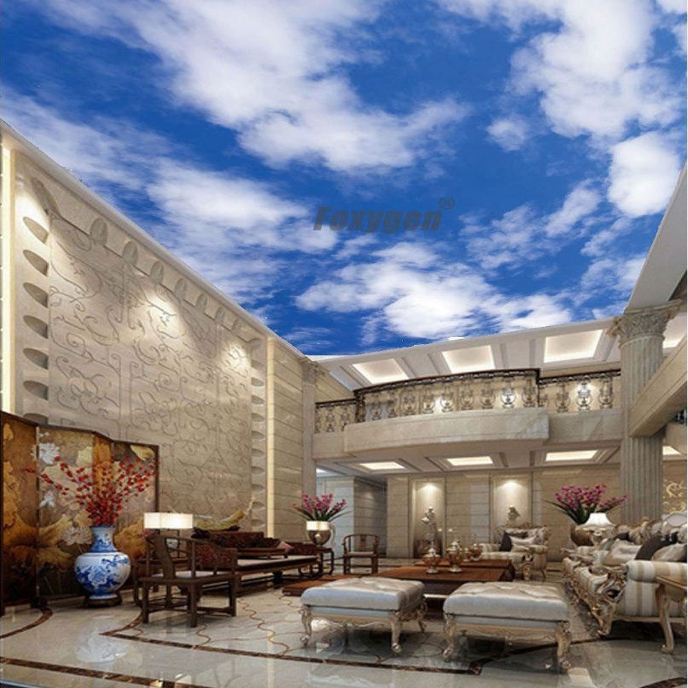 Decorative film home decor material house designs LED light stretch ceiling film