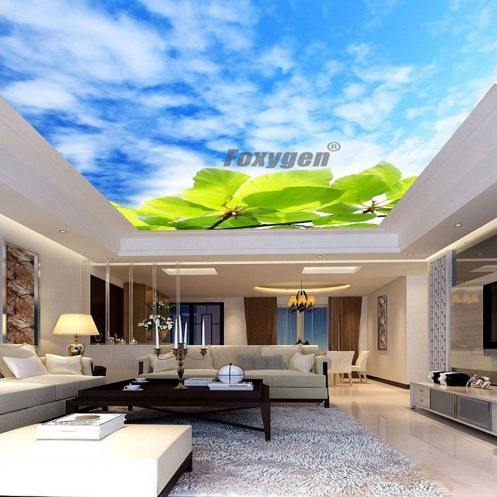 Decorative film home decor material house designs LED light stretch ceiling film