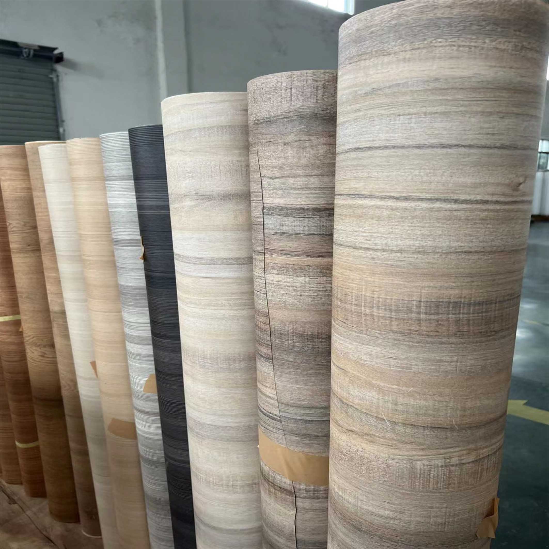 Hot sale Wood grain vacuum press pvc film for mdf wood texture PVC Lamination Film pvc membrane foil