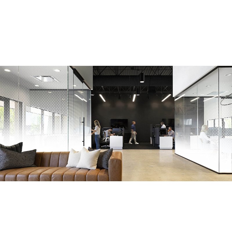 Factory Direct 1.52*3M Self-Adhesive Privacy Protection Gradient Decorative Glass Window Film For Office