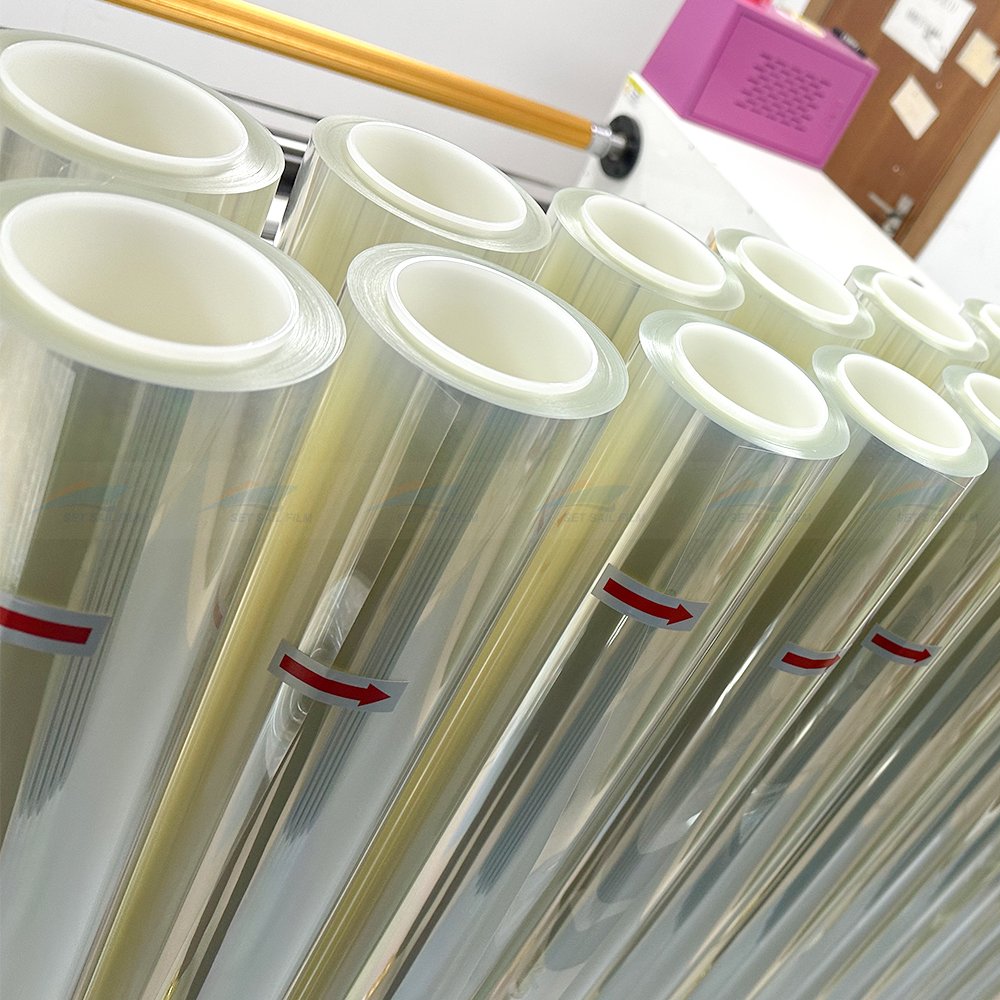 Factory Price Anti Explosion 4mil Transparent Safety Film Anti Shatter Glass Protection Film Residential Safety Window Tint Film