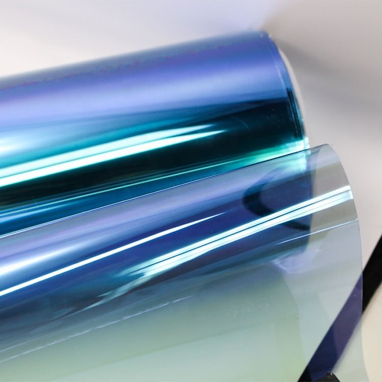 Chameleon Film Car Window Film Blue Chameleon Window Tint Solar Control Windshield Film Car Decor