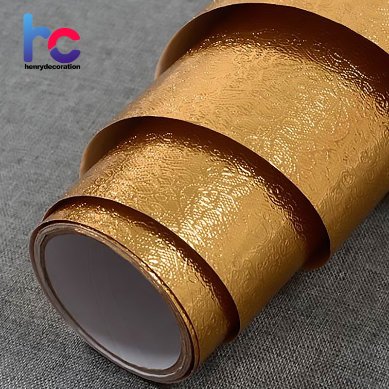 Self adhesive removable moisture resistant auspicious clouds pattern decorative films for house decorating metalized pvc film