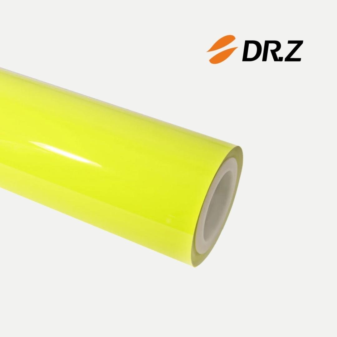 Chartreuse Yellow Vinyl Wrap car wrap vinyl color OEM Factory price decorative films color-changing car tpu film