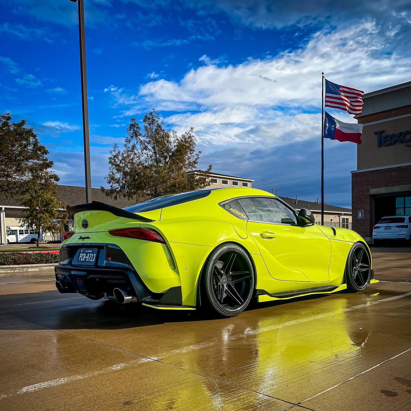 Chartreuse Yellow Vinyl Wrap car wrap vinyl color OEM Factory price decorative films color-changing car tpu film