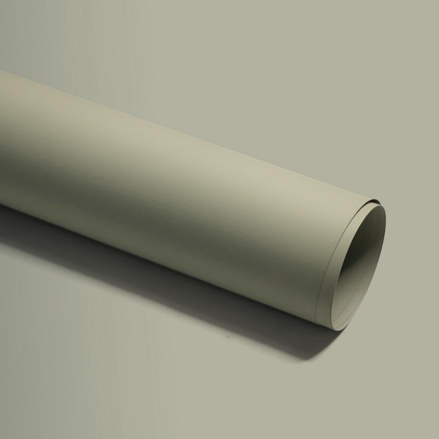 UV coating Mono Color pvc membrane foil Vacuum Pressing decorative films pvc film for furniture