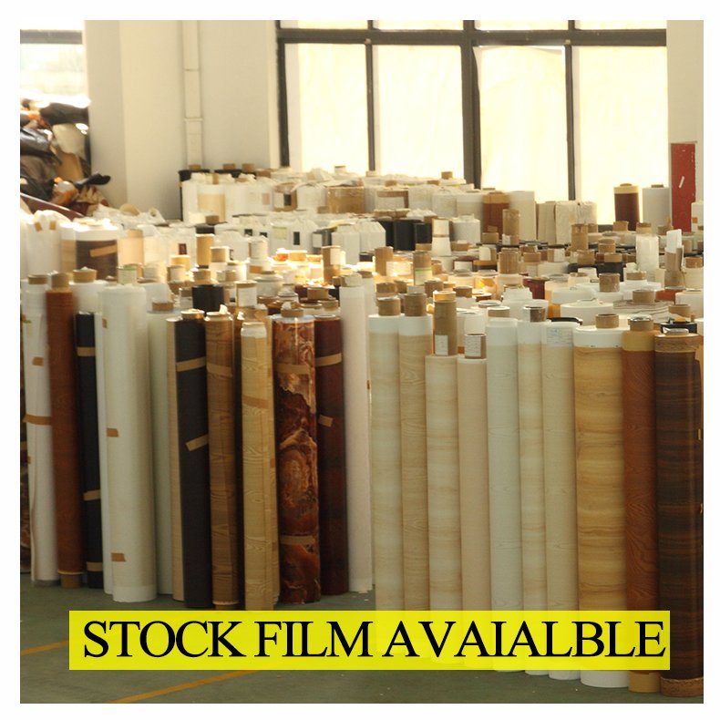 New Design Decorative Pvc Lamination Film Metallic PVC decorative film for wall panel