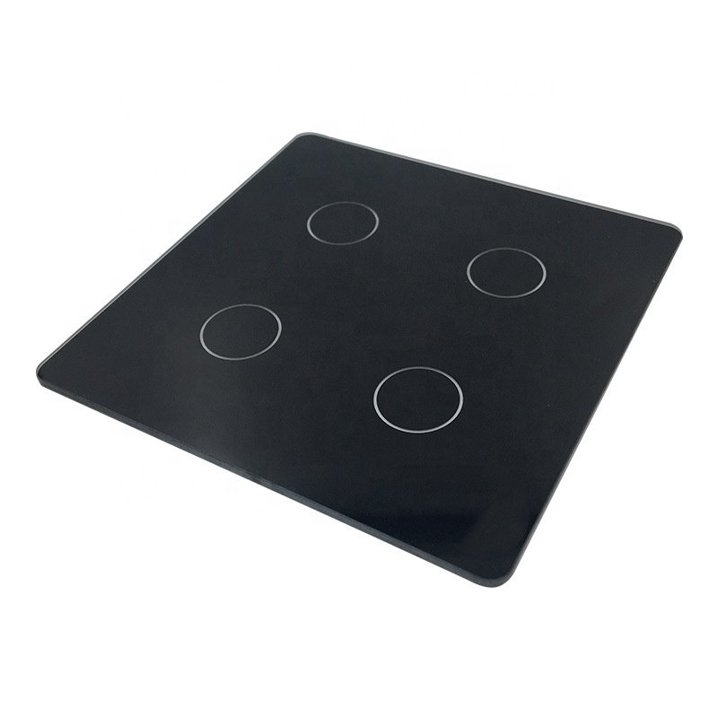 Each specification tempered glass touch screen tempered glass panel screen printing tempered glass