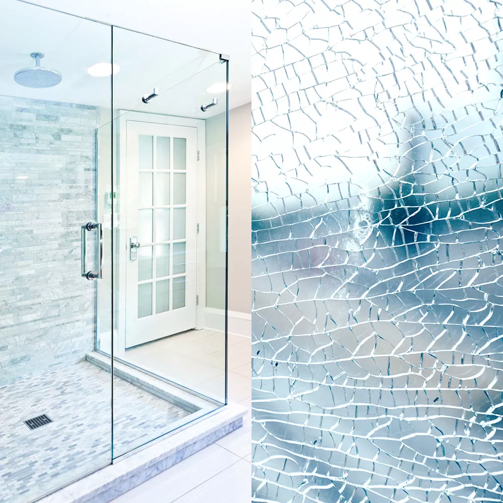 Rordon 4mil PET Transparent HD Glass Explosion-proof Window Tint Film Safety Decorative Film for Home and Building Glass