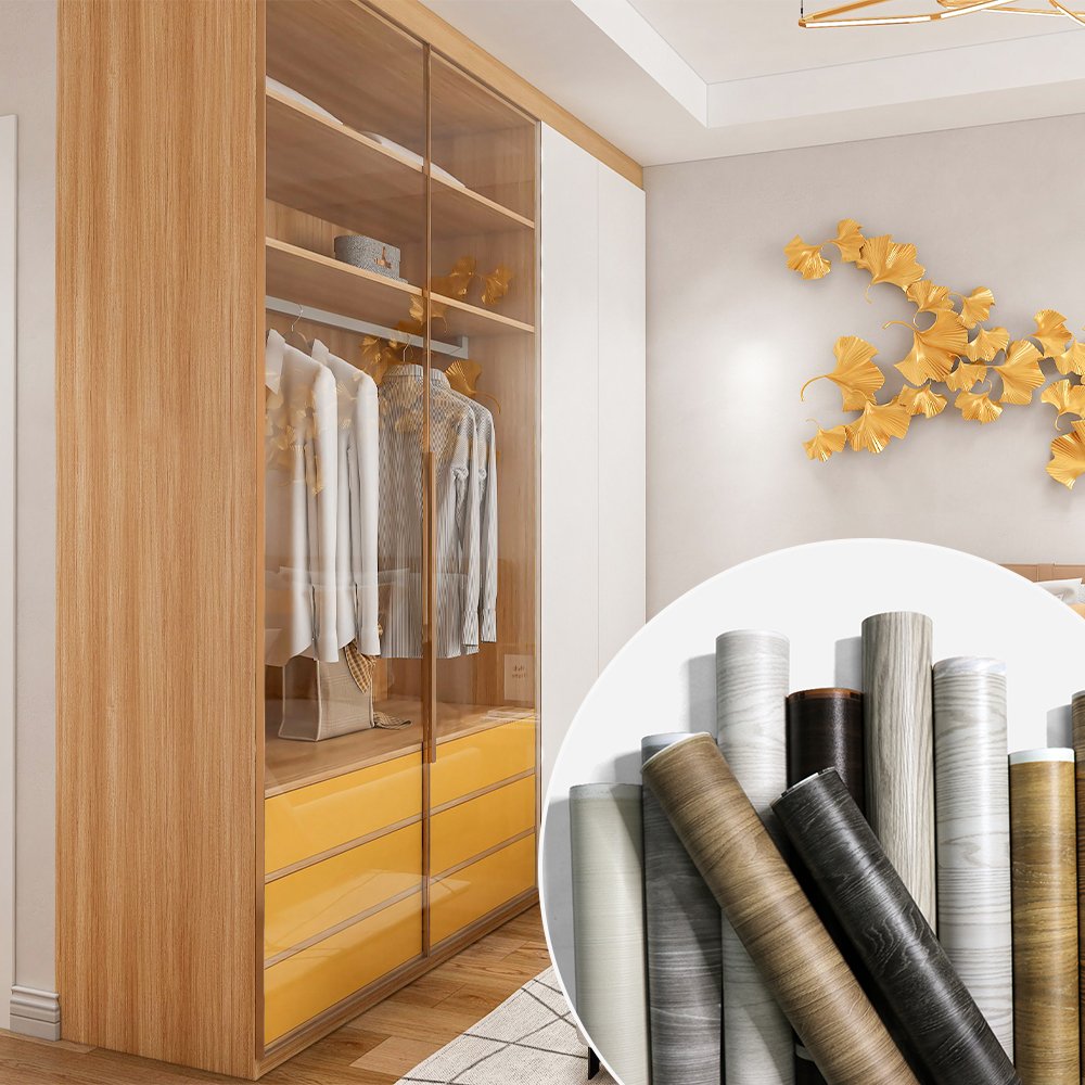 Vacuum pressed pvc films furniture composite film pvc furniture design film