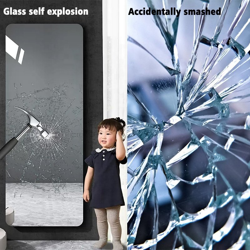 1.52*30m PET Transparent HD glass Explosion-proof window tint film safety decorative film for building glass