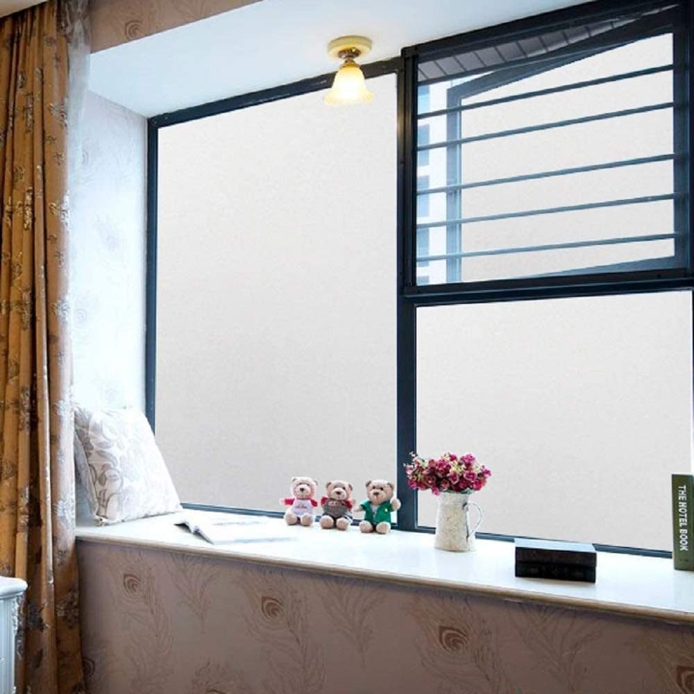 1.52x30m matte white building house decoration window tint frosted glass film