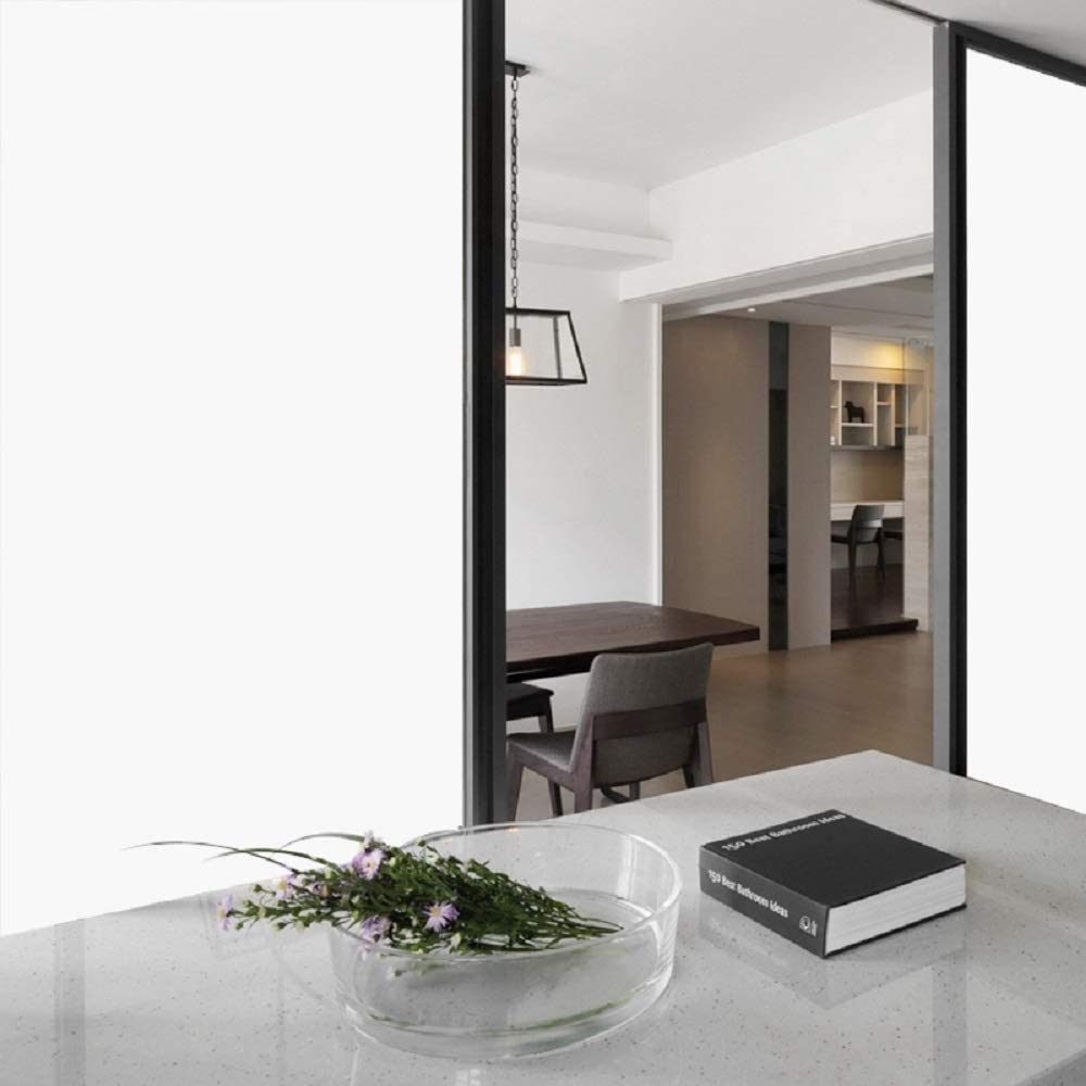 1.52x30m matte white building house decoration window tint frosted glass film