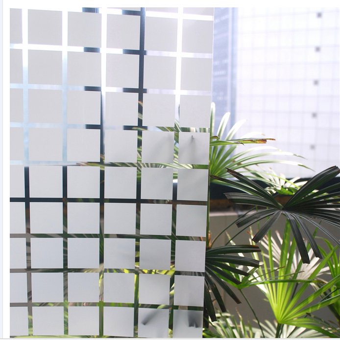 1.52x30m matte white building house decoration window tint frosted glass film