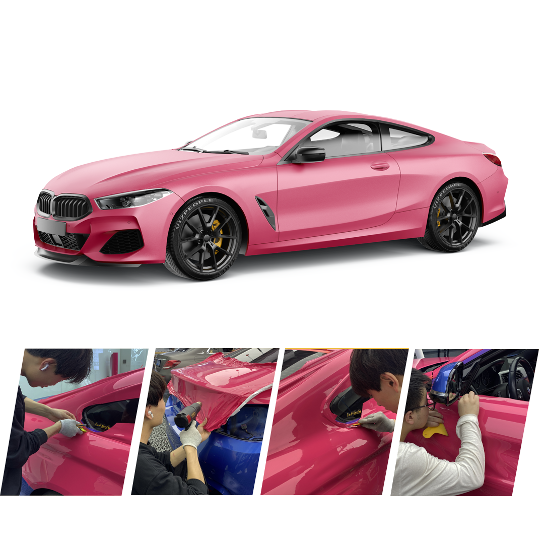 Color PPF Body Wrap Film Color Car Vinyl Film Air Release Vinyl Wrap