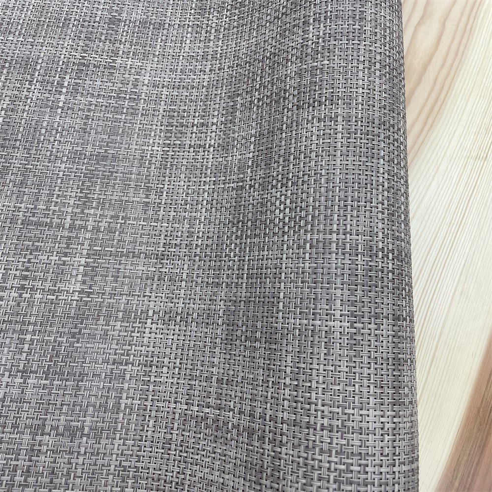 New surface woven mesh fabric home hotel bedroom furniture decorative lamination wall panel PVC films for MDF