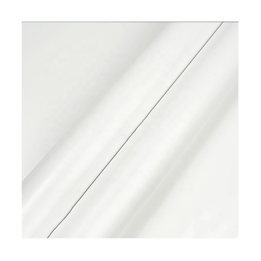 Solid Color Membrane Vacuum Press PVC decorative film Primer Coated Door Skin MDF Covering membrane foil