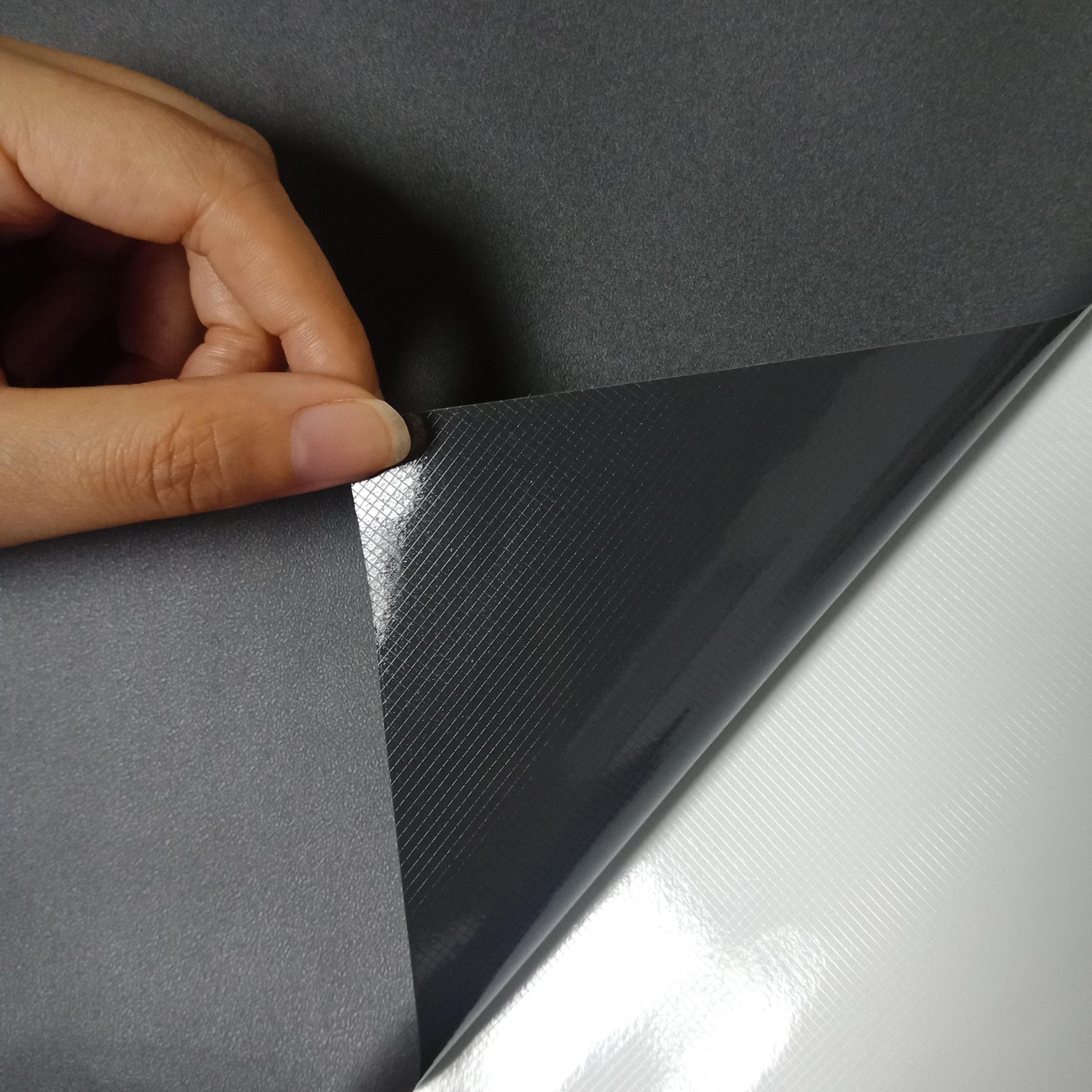 permanent based wood grain self adhesive foil for table pvc film Furniture Stickers