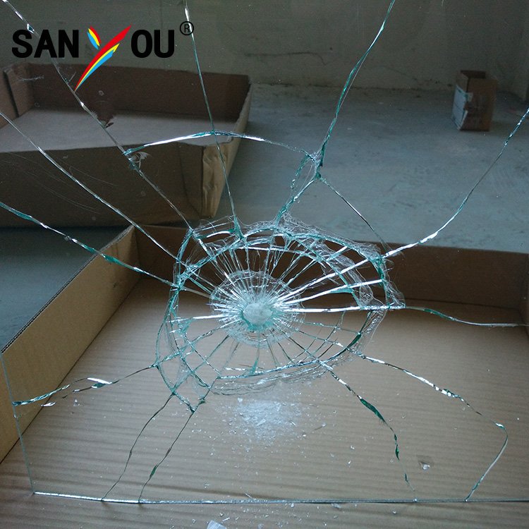 Hot selling security film for building window glass prevent damage anti-shatter film