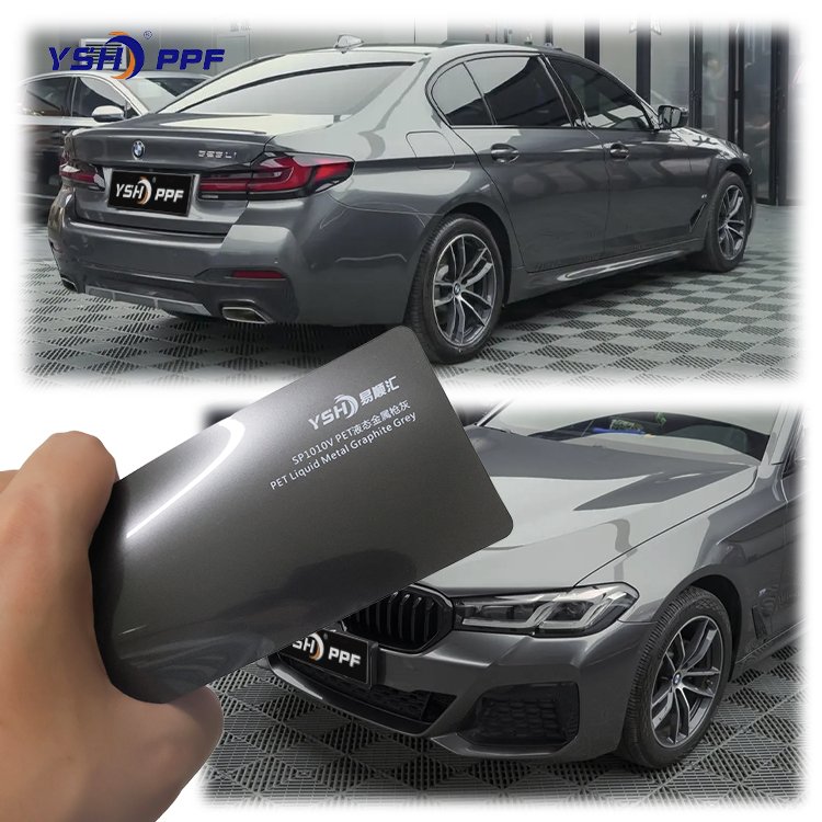 Factory price car film PPF PET Car Body color change film Scratch resistant soft no air bubble car decorative film