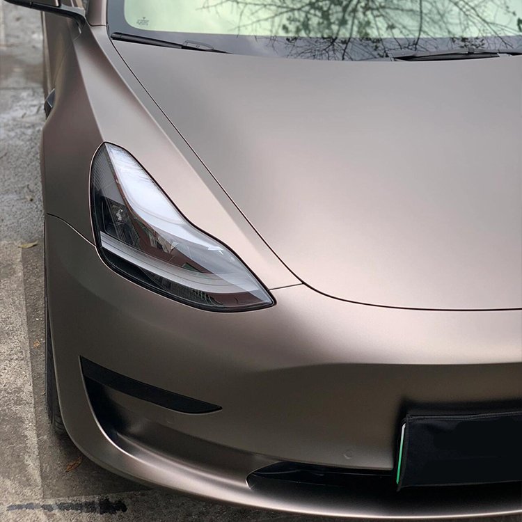 Ultra-Matte Charcoal Grey Car Wrap Vinyl Car Body Stickers Film Color Change For Vehicle Car Wrapping