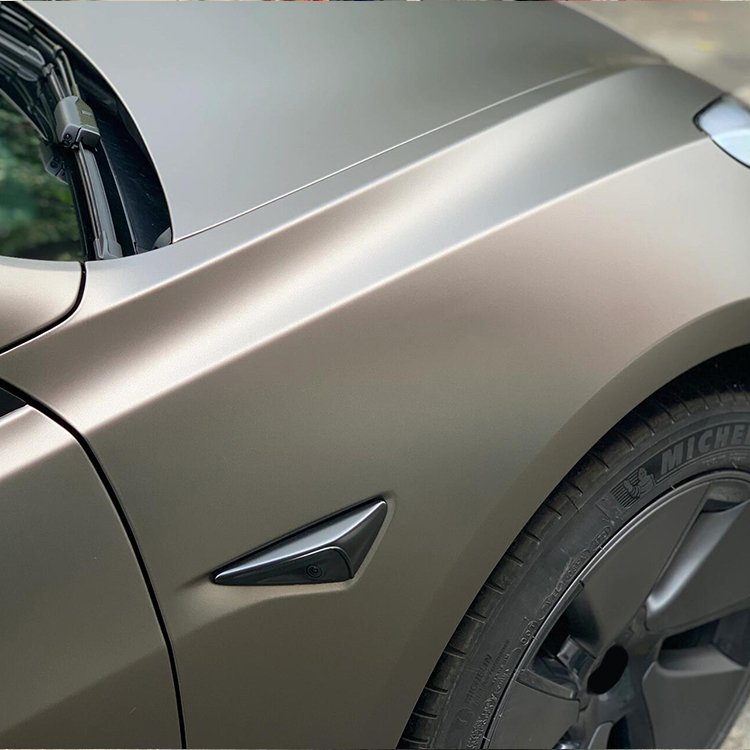 Ultra-Matte Charcoal Grey Car Wrap Vinyl Car Body Stickers Film Color Change For Vehicle Car Wrapping