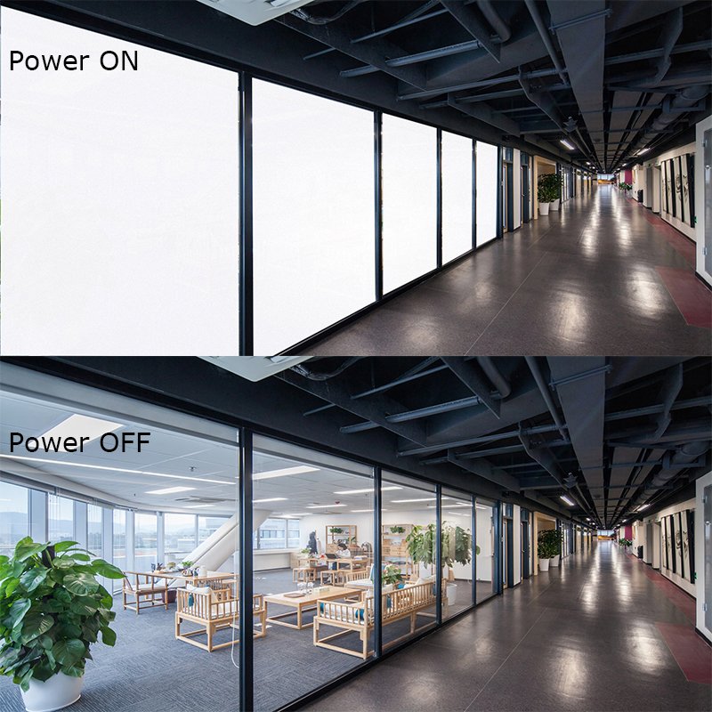Filmbase Self-adhesive Intelligent Switchable Reverse Pdlc Smart Film