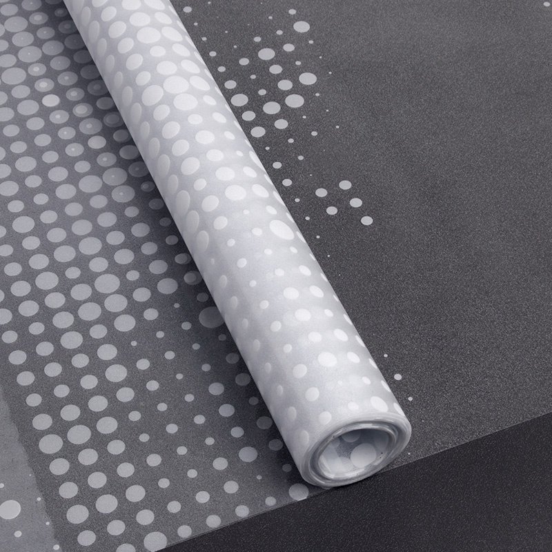Pvc static adhesive film frosted glass window decorative printed film for privacy protection